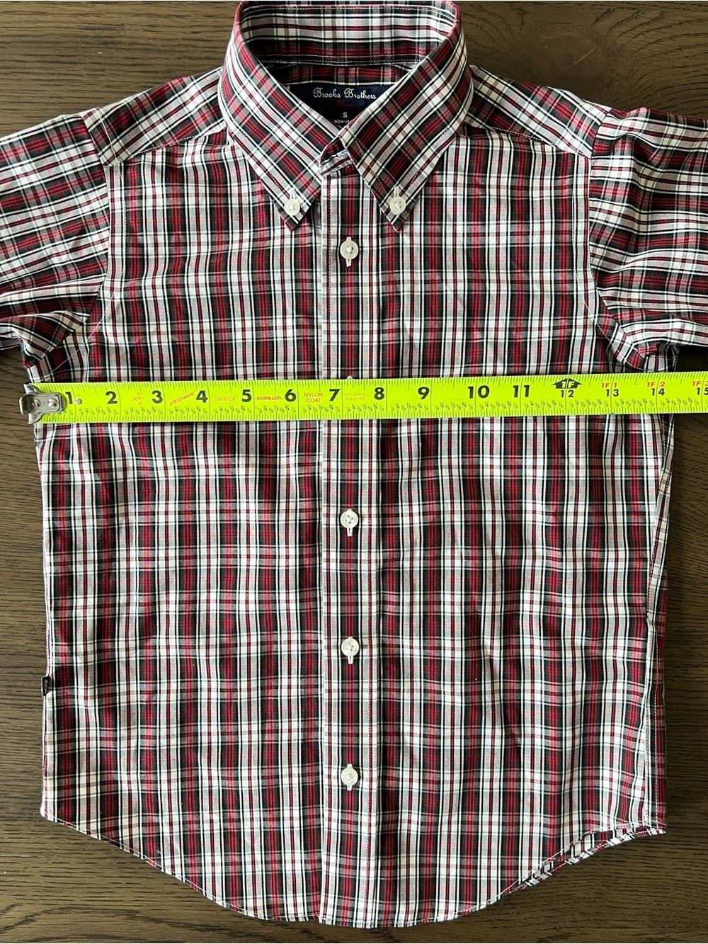 Brooks Brothers Boys’ Red Plaid Button-Down Back to School Family Photos Shirt - Picture 7 of 9